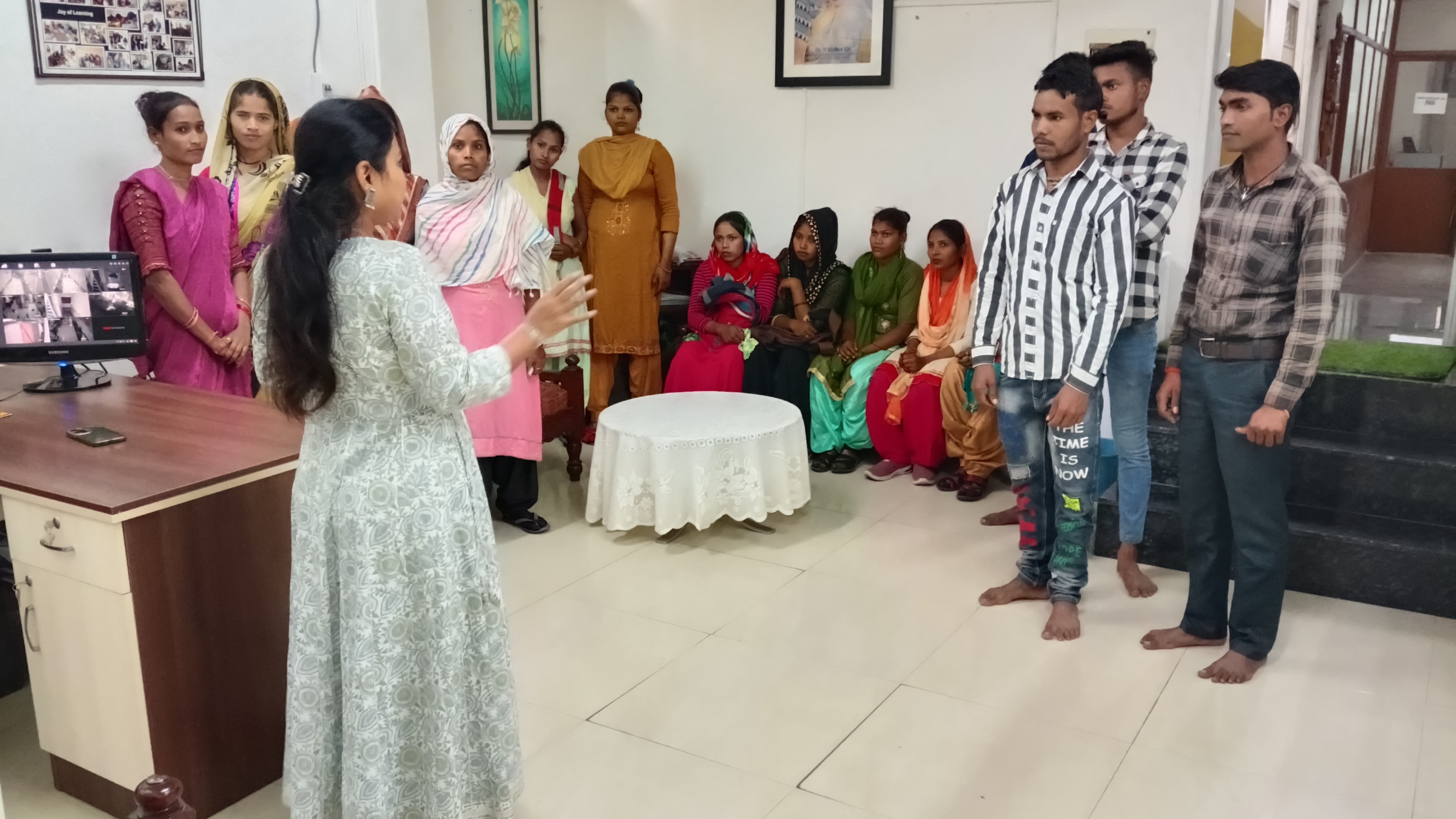 Family counselling session